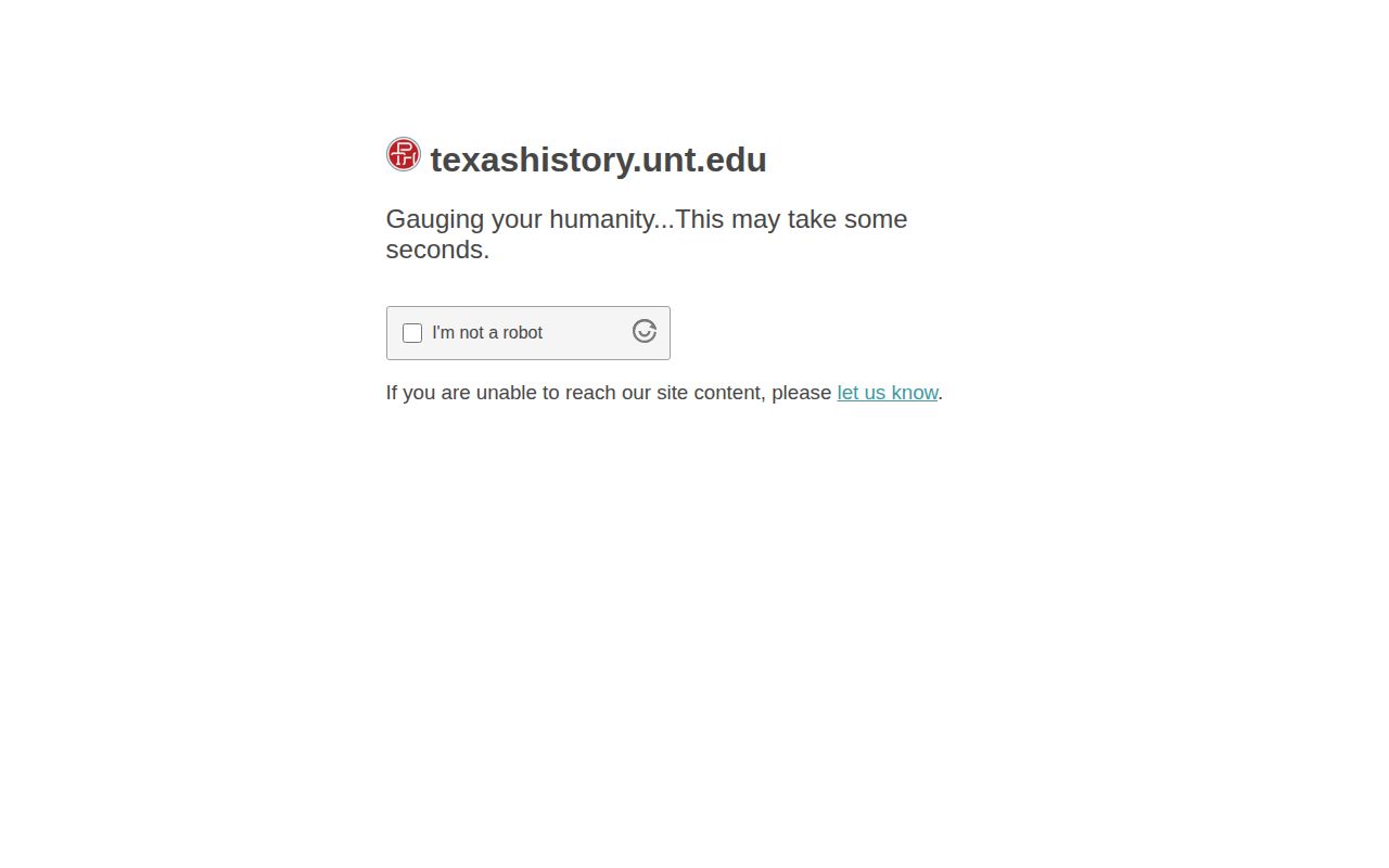 Portal to Texas History access page for a Panola Watchman arrest-report archive